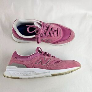New Balance 997H Womens 7.5 Pink Suede Running Lifestyle Sneakers Shoes